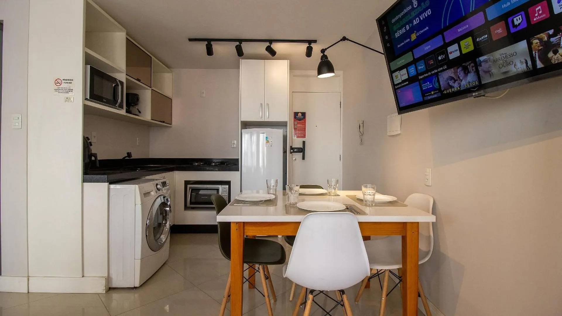 דירות Balneário Camboriú Pos84 - Flat, Climatizado, Centro, Wi-Fi